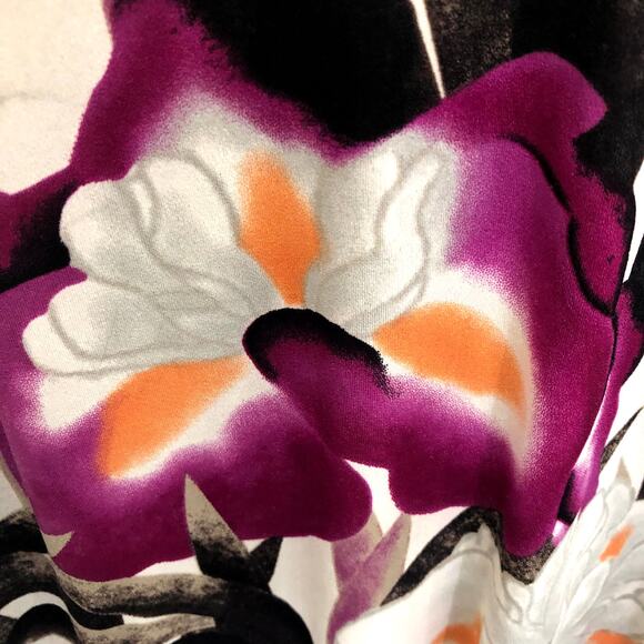 Tahari Floral V-Neck Lightweight Size Small Y2K Babydoll - Picture 6 of 6